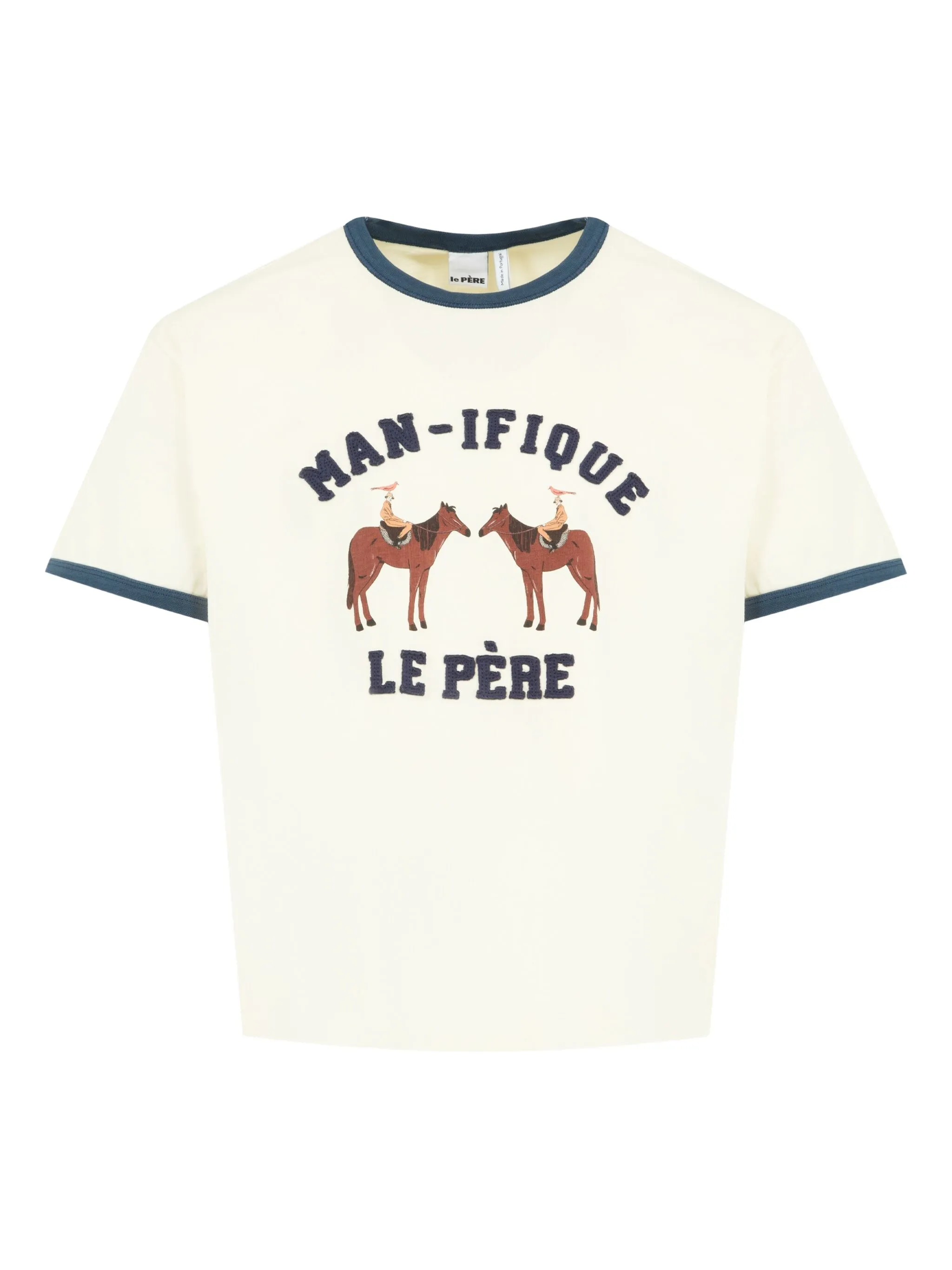 Футболка с круглым вырезом Le Pere, нейтральный
Футболка с круглым вырезом Le Pere, нейтральный