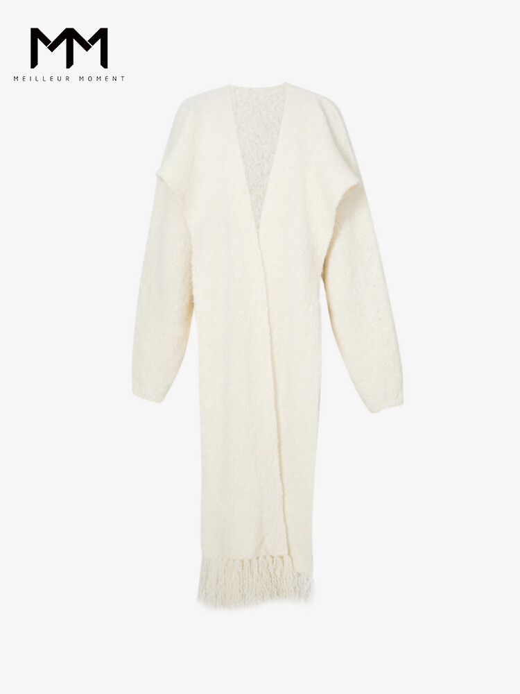 Свитер Mai Meng из шерсти альпаки, белый
Свитер Mai Meng из шерсти альпаки, белый