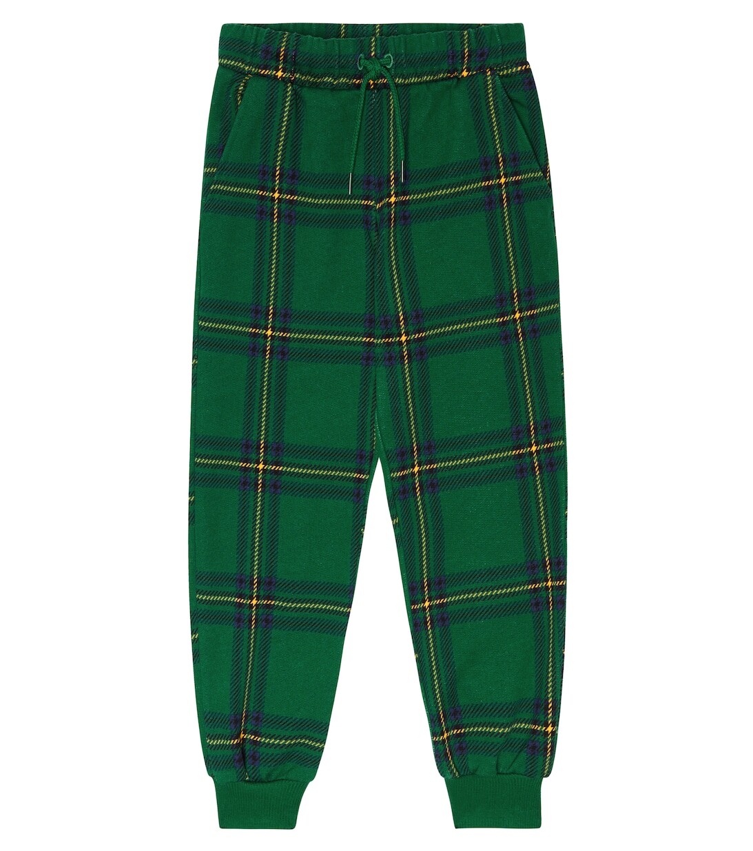 Хлопковые спортивные штаны в клетку Mini Rodini, зеленый
Хлопковые спортивные штаны в клетку Mini Rodini, зеленый