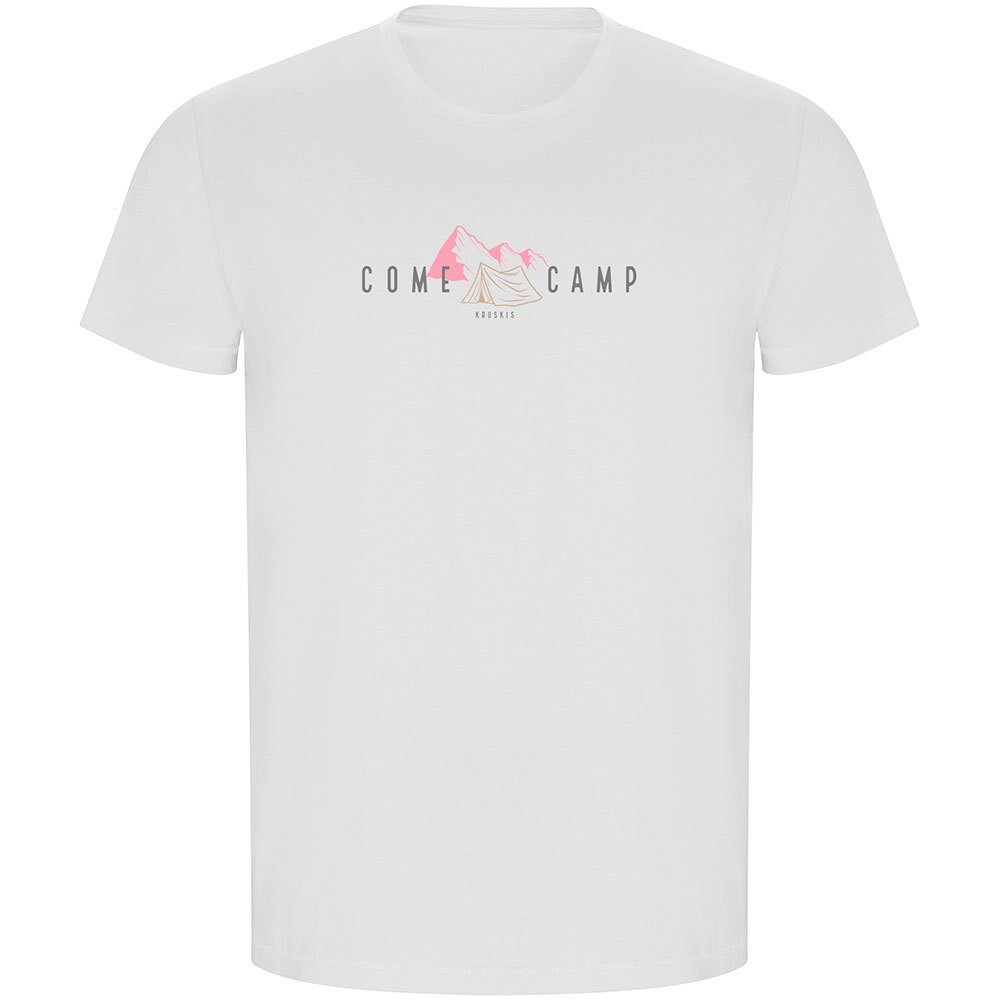 Футболка с коротким рукавом Kruskis Come And Camp Eco, белый 
Футболка с коротким рукавом Kruskis Come And Camp Eco, белый