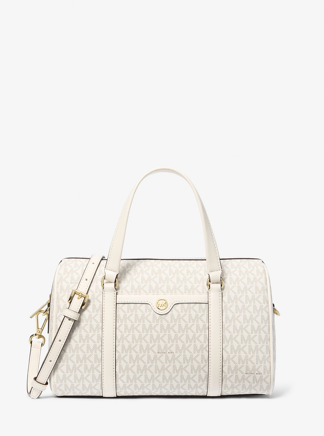 Сумка-дафл через плечо Jet Set Travel Medium Signature Logo Michael Kors Outlet, lt crm multi
Сумка-дафл через плечо Jet Set Travel Medium Signature Logo Michael Kors Outlet, lt crm multi