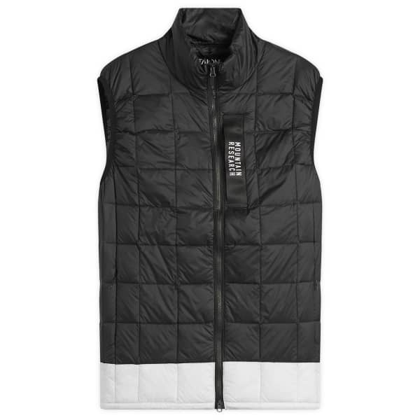 Taion X mountain research down zip жилет, черный
Taion X mountain research down zip жилет, черный