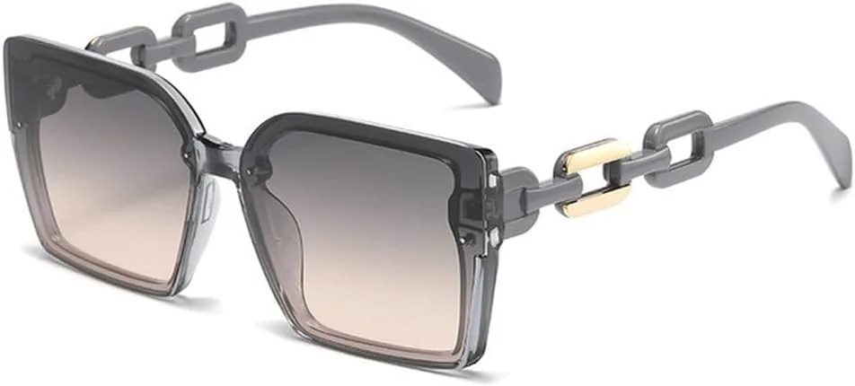 Солнцезащитные очки LVTFCO большого размера для мужчин, пляжные солнцезащитные очки с градиентной защитой UV400, модные пляжные солнцезащитные очки для женщин, Gray
Солнцезащитные очки LVTFCO большого размера для мужчин, пляжные солнцезащитные очки с градиентной защитой UV400, модные пляжные солнцезащитные очки для женщин, Gray