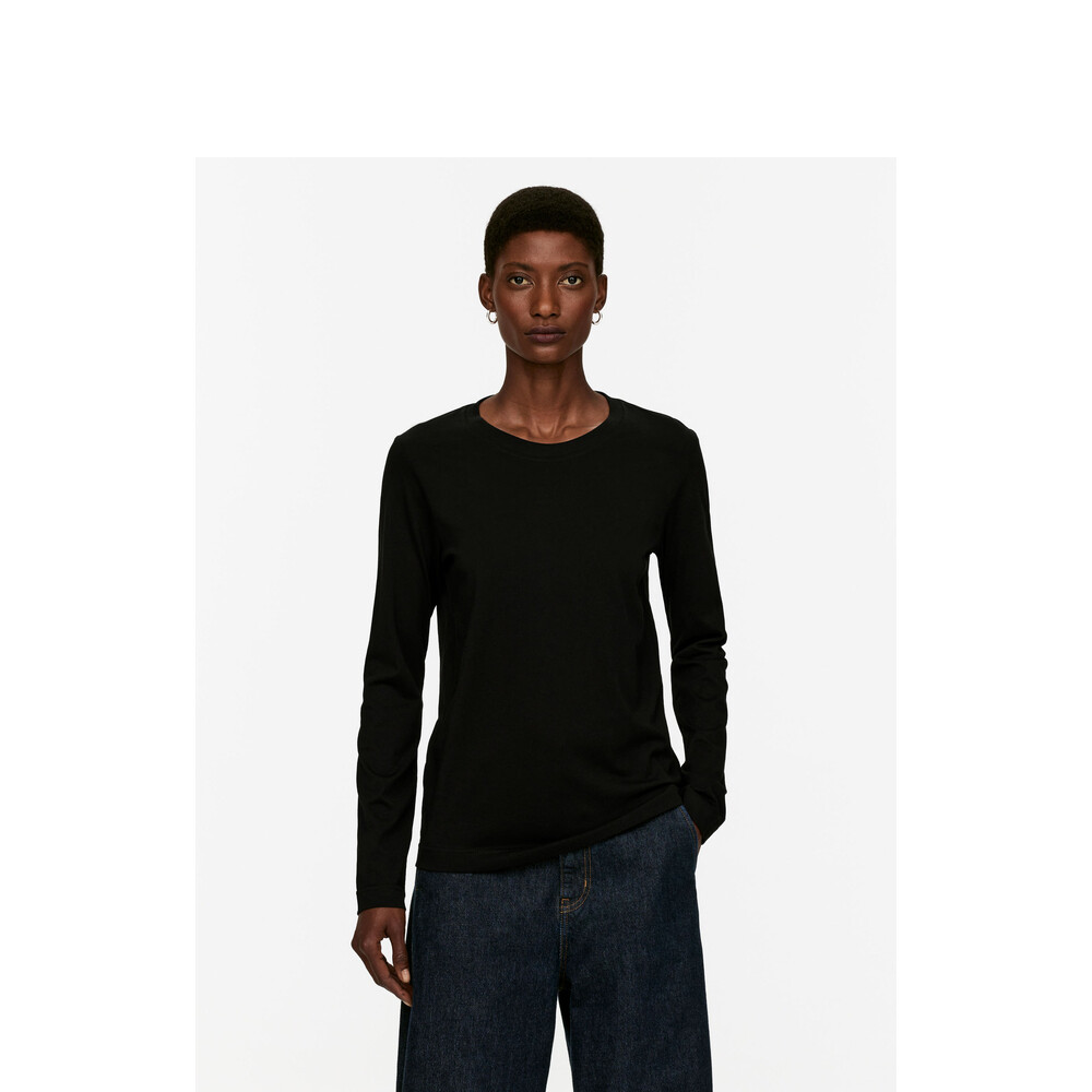 Футболка женская Arket с длинным рукавом и круглым вырезом, черный
Футболка женская Arket с длинным рукавом и круглым вырезом, черный