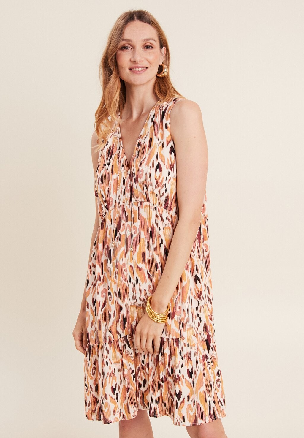 Повседневное платье AUSGESTELLTES ÄRMELLOSES Breal, кремовый
Повседневное платье AUSGESTELLTES ÄRMELLOSES Breal, кремовый