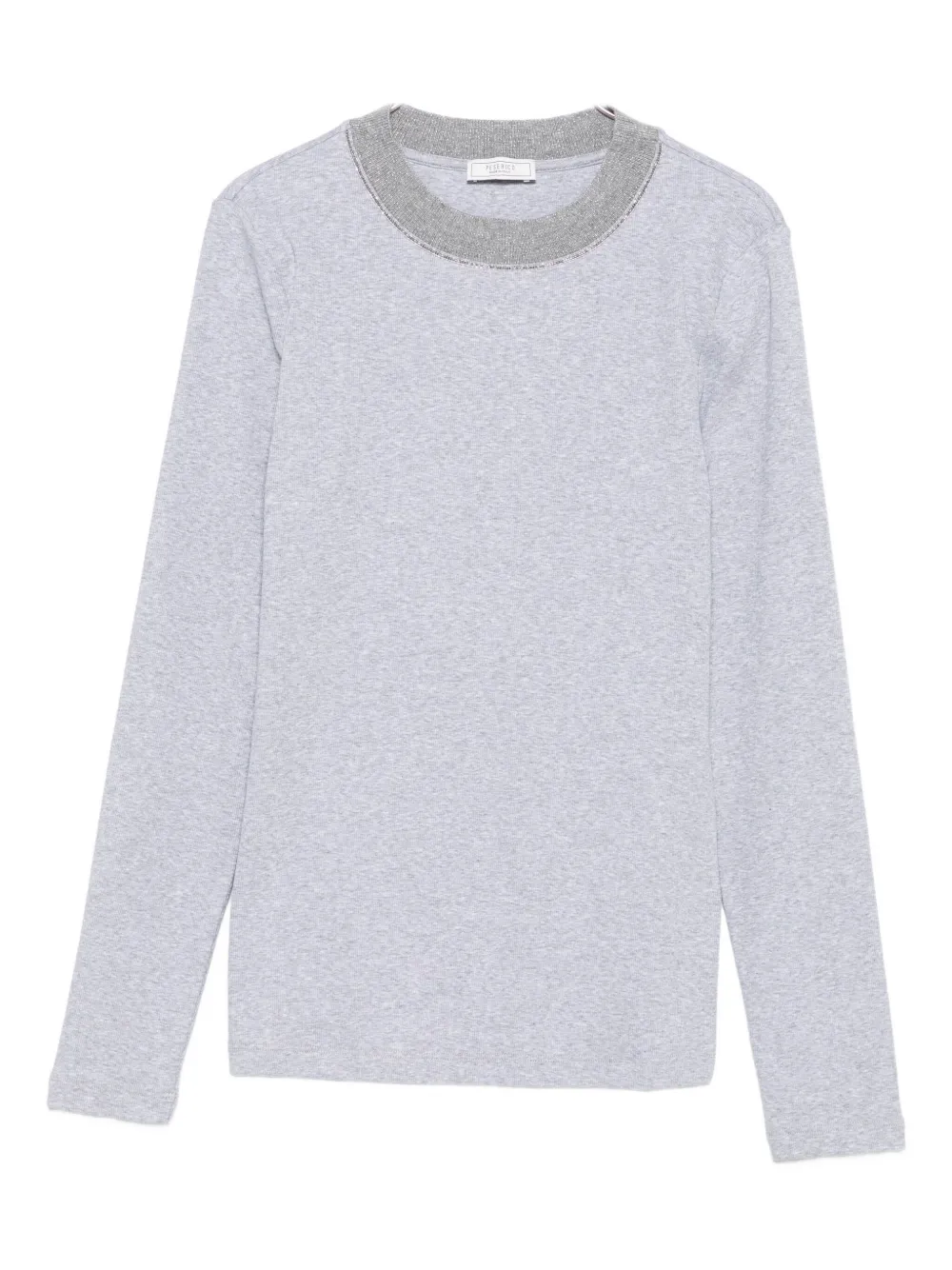 Толстовка с декорированным воротником Peserico, серый
Толстовка с декорированным воротником Peserico, серый