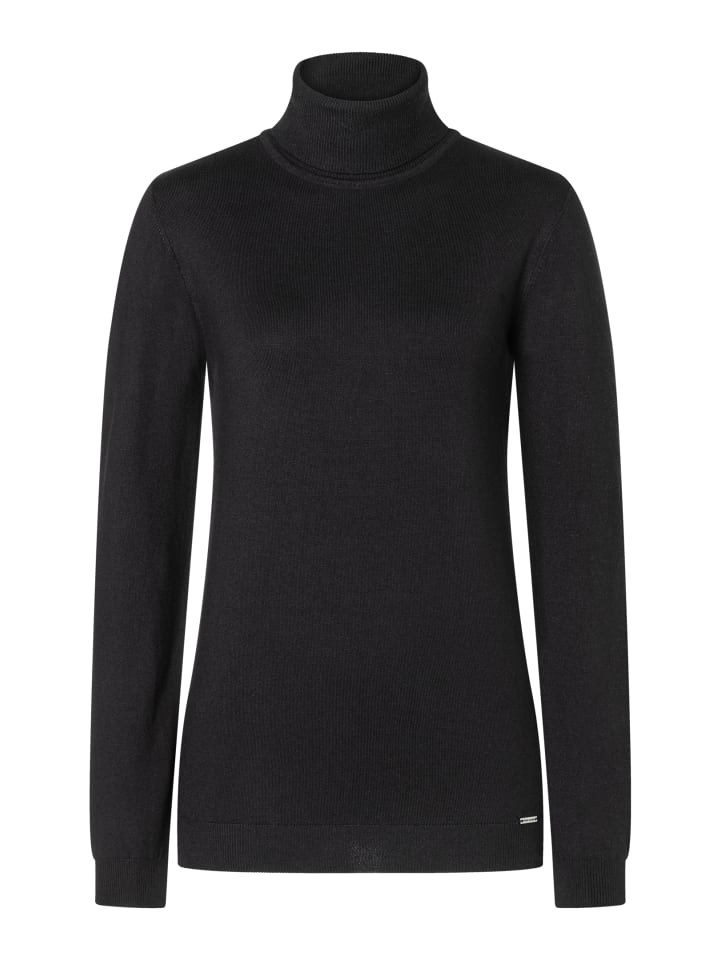 More & More Облегающий свитер с высоким воротником черного цвета
More & More Облегающий свитер с высоким воротником черного цвета