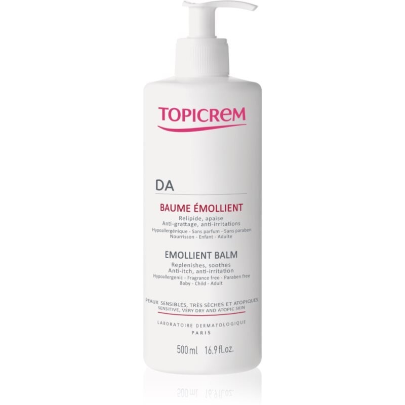 Topicrem AD Emollient Balm, Питательный бальзам для тела для сухой и атопичной кожи, 500 мл 
Topicrem AD Emollient Balm, Питательный бальзам для тела для сухой и атопичной кожи, 500 мл