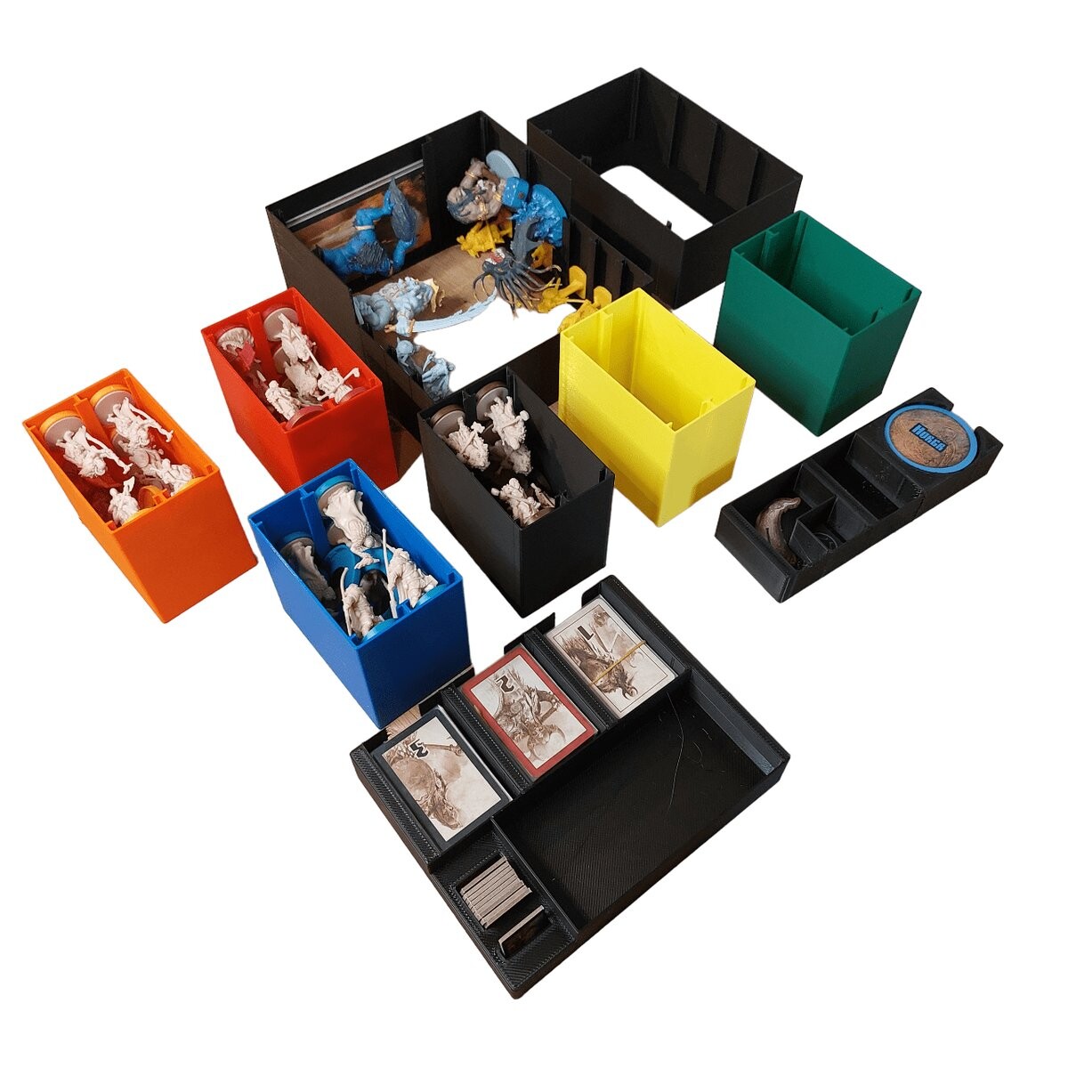 Вставка для Blood Rage с дополнениями PlanszówkaPlus 
Вставка для Blood Rage с дополнениями PlanszówkaPlus