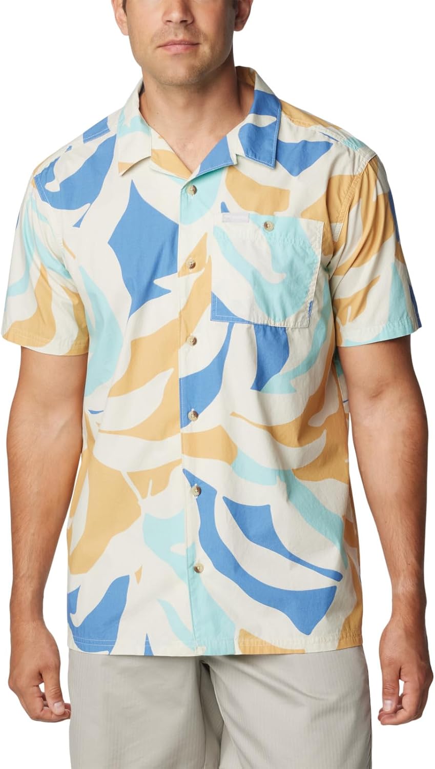 Рубашка Columbia Mens Pine Canyon с коротким рукавом для походов, Chalk Floristic
Рубашка Columbia Mens Pine Canyon с коротким рукавом для походов, Chalk Floristic