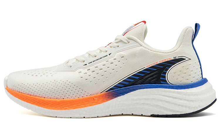 Кроссовки Popping Foam для бега мужские с низким верхом Feather White/Twilight Blue/Orange 361°
Кроссовки Popping Foam для бега мужские с низким верхом Feather White/Twilight Blue/Orange 361°