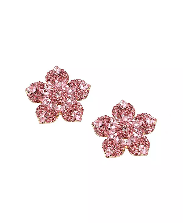 Женские серьги-гвоздики с розовым цветочным декором Sohi, pink
Женские серьги-гвоздики с розовым цветочным декором Sohi, pink