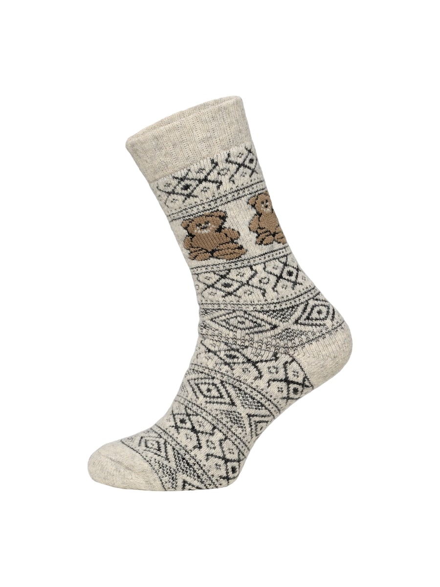Носки HomeOfSocks HOSTeddy, экрю
Носки HomeOfSocks HOSTeddy, экрю