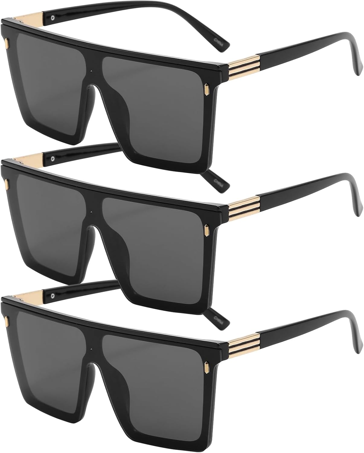 Солнцезащитные очки Dollger Square Oversized для женщин и мужчин, модные, с плоской верхней частью, большие, черные с золотыми линзами, защита от ультрафиолета UV400, J:black+black+black
Солнцезащитные очки Dollger Square Oversized для женщин и мужчин, модные, с плоской верхней частью, большие, черные с золотыми линзами, защита от ультрафиолета UV400, J:black+black+black