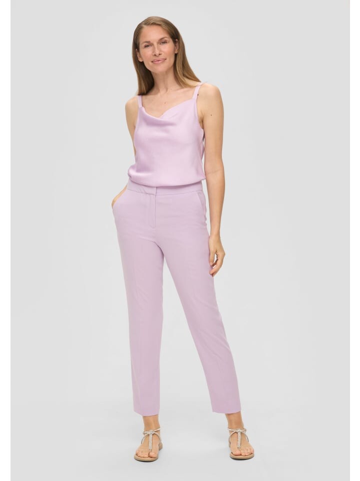 Тканевые брюки s.Oliver, фиолетовый
Тканевые брюки s.Oliver, фиолетовый