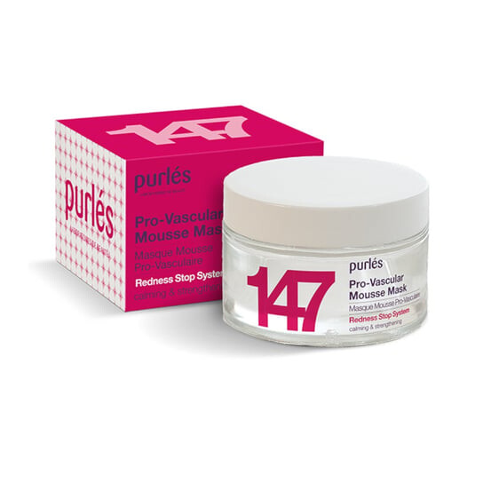 Муссовая маска для сосудистой кожи, 50 мл Purles, Pro-Vascular Mousse Mask, 147
Муссовая маска для сосудистой кожи, 50 мл Purles, Pro-Vascular Mousse Mask, 147