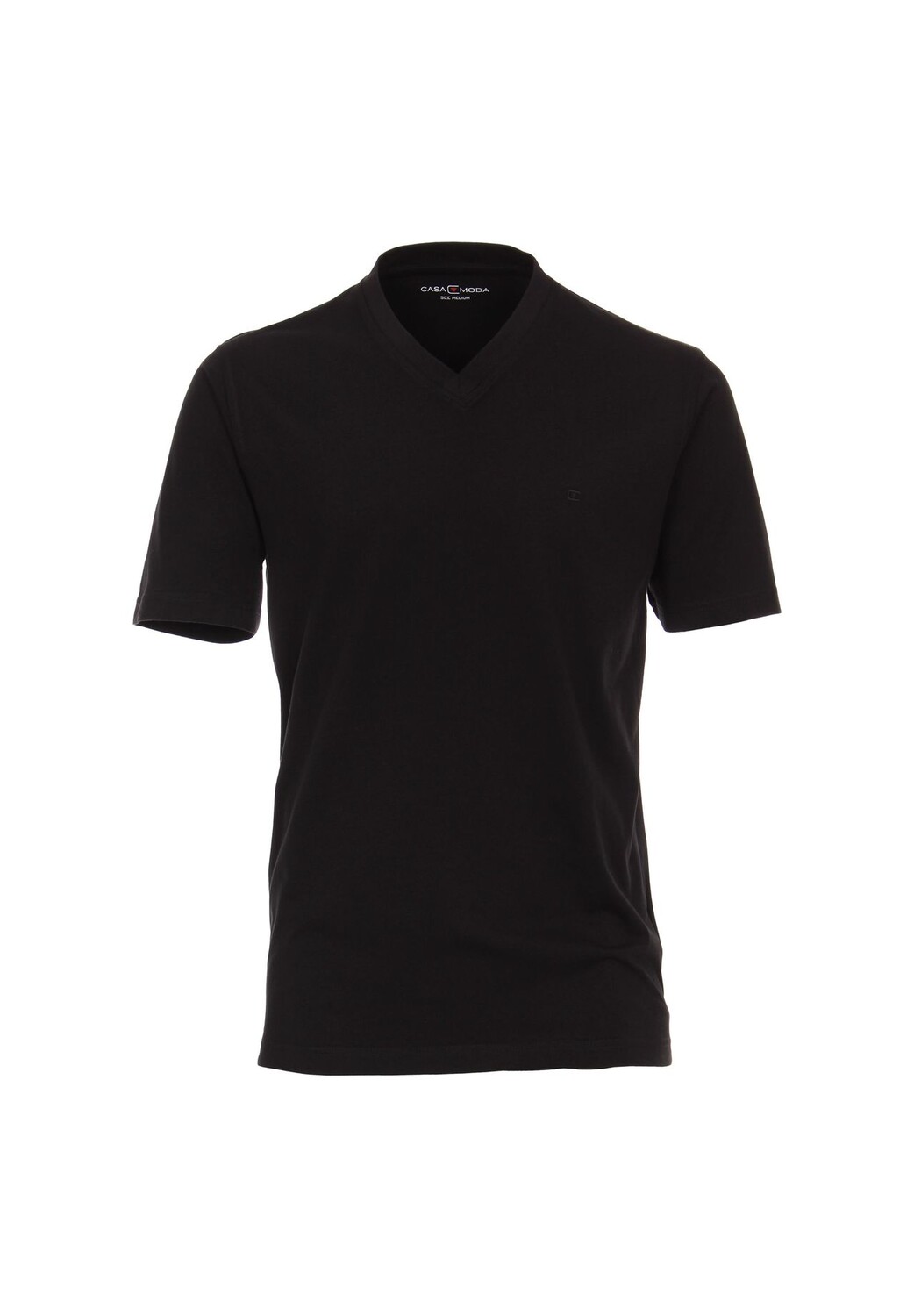 Мужская футболка в двойной упаковке однотонная CASAMODA, черный
Мужская футболка в двойной упаковке однотонная CASAMODA, черный
