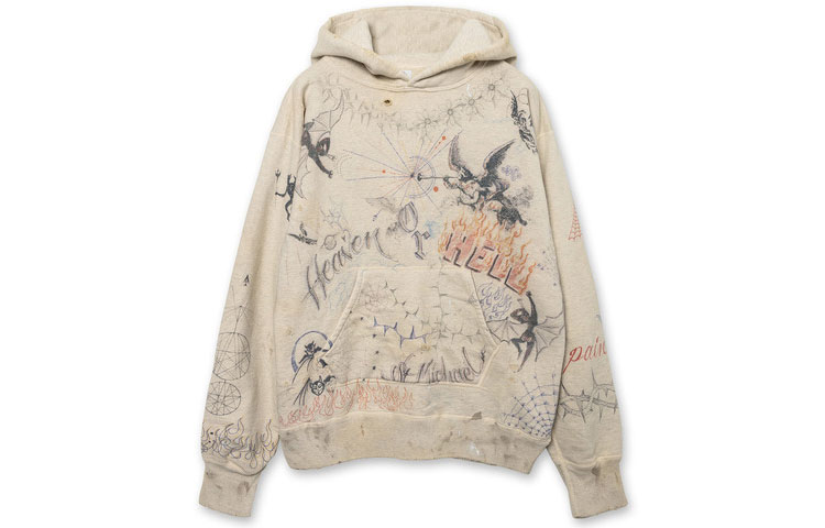 Худи graffiti SAINT Mxxxxxx, Light Umber
Худи graffiti SAINT Mxxxxxx, Light Umber