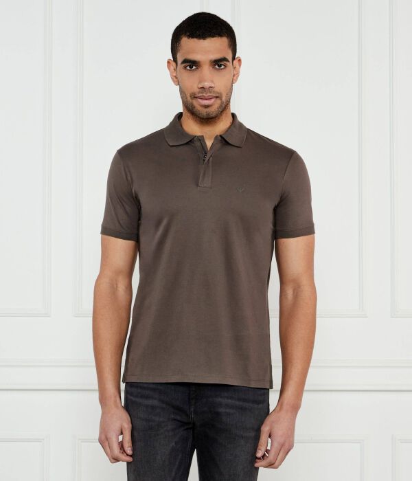 Рубашка поло Regular fit Emporio Armani, коричневый
Рубашка поло Regular fit Emporio Armani, коричневый