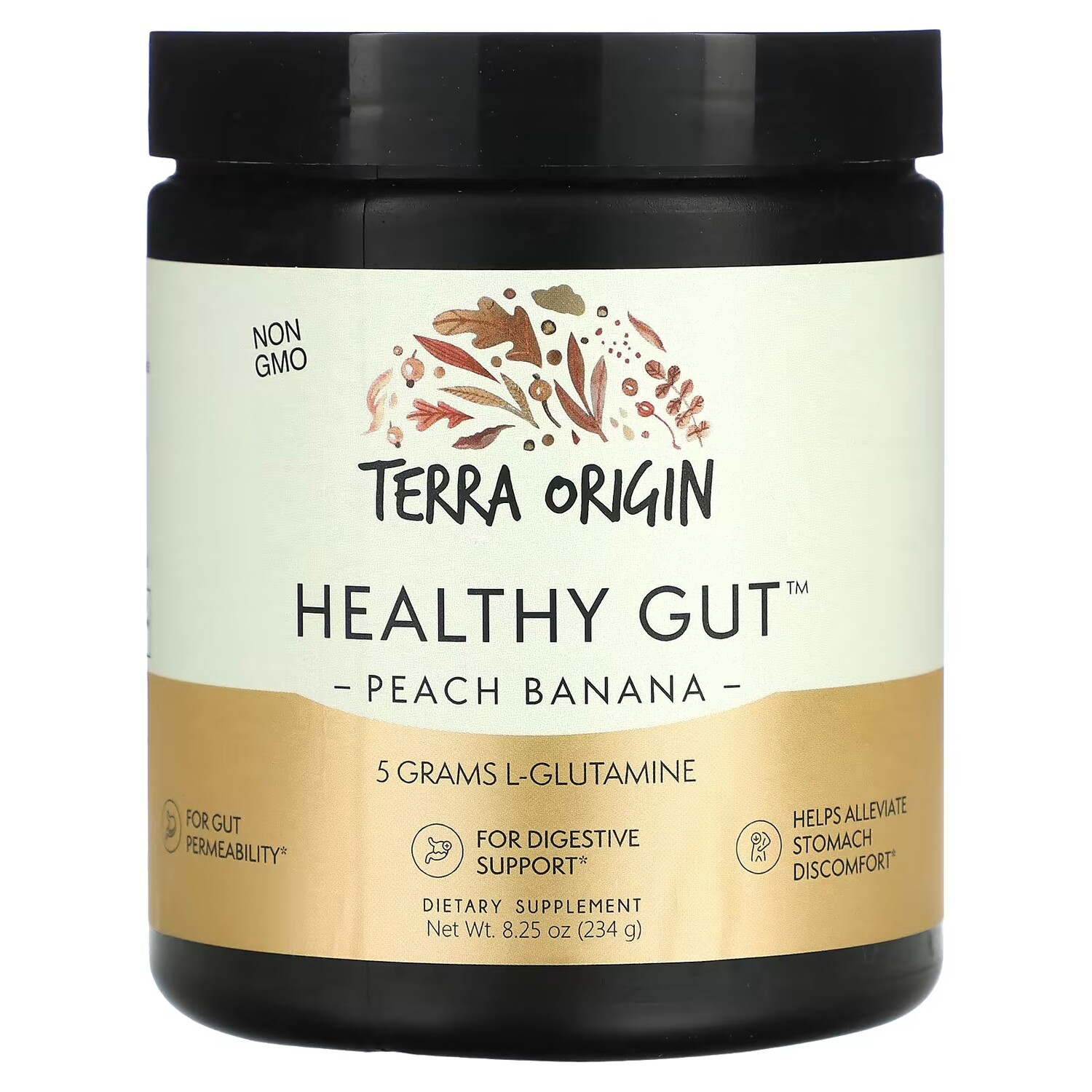 Добавка Terra Origin Healthy Gut персик и банан, 234 г 
Добавка Terra Origin Healthy Gut персик и банан, 234 г
