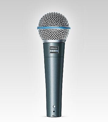 Вокальный микрофон Shure BETA 58A Handheld Supercardioid Dynamic Microphone
Вокальный микрофон Shure BETA 58A Handheld Supercardioid Dynamic Microphone