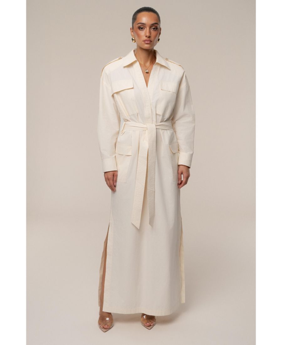 Женское длинное платье Harbor Shore с поясом JLUXLABEL, Cream
Женское длинное платье Harbor Shore с поясом JLUXLABEL, Cream