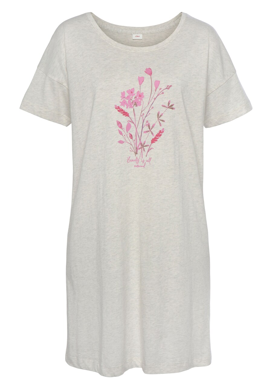 Ночная рубашка s.Oliver, пятнистый серый
Ночная рубашка s.Oliver, пятнистый серый