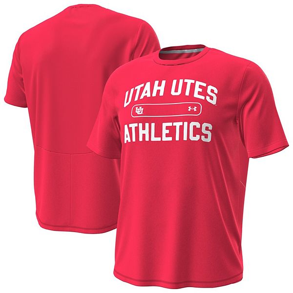 Мужская красная футболка utah utes sideline knockout Under Armour
Мужская красная футболка utah utes sideline knockout Under Armour