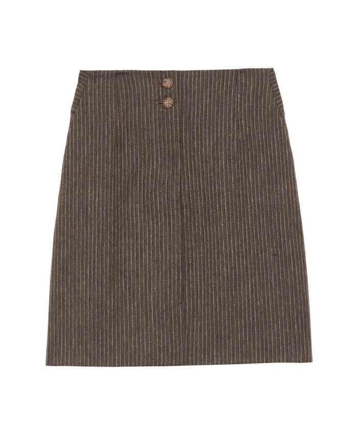 Современная шерстяная юбка со стильными деталями Ines De La Fressange Paris, коричневый
Современная шерстяная юбка со стильными деталями Ines De La Fressange Paris, коричневый