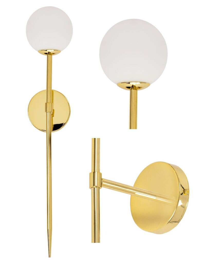 Настенный светильник Toollight App580-1W Modern Gold 75см Ball 1 Источник света G9 12X16X74Cm Toolight, золото
Настенный светильник Toollight App580-1W Modern Gold 75см Ball 1 Источник света G9 12X16X74Cm Toolight, золото