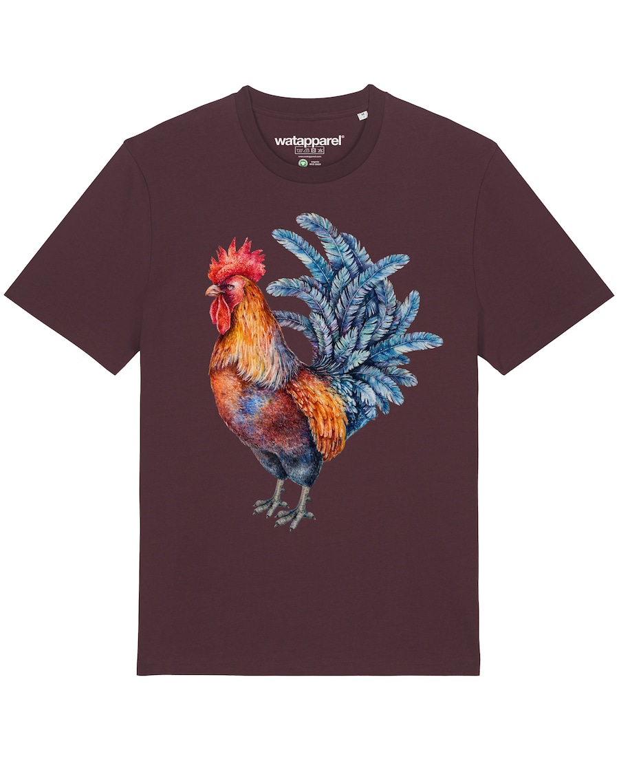 Рубашка Watapparel Grimmiger Gockel, бордовый
Рубашка Watapparel Grimmiger Gockel, бордовый