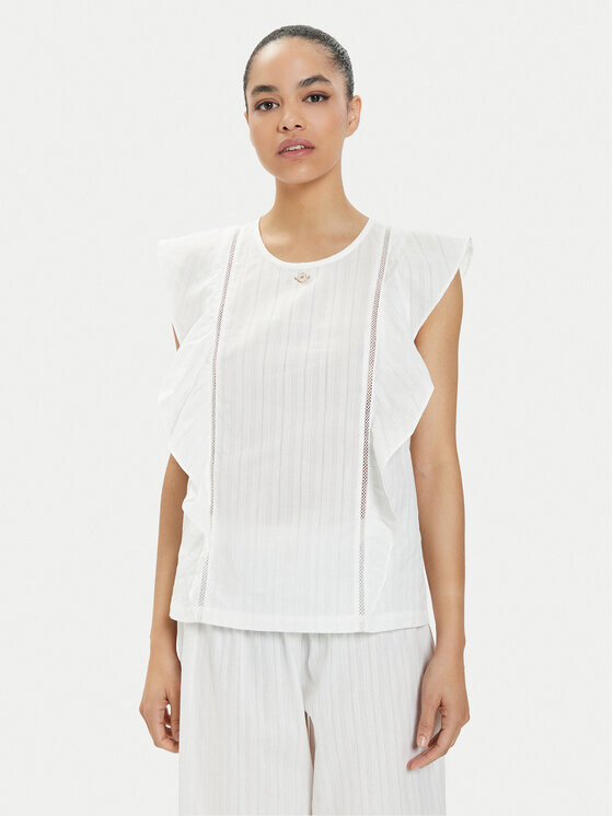 Блузка стандартного кроя Emporio Armani Underwear, экрю
Блузка стандартного кроя Emporio Armani Underwear, экрю