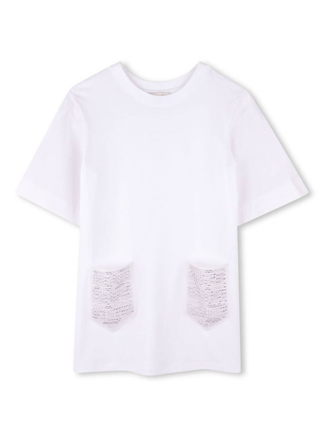 Lanvin Enfant платье-футболка с карманами, белый
Lanvin Enfant платье-футболка с карманами, белый