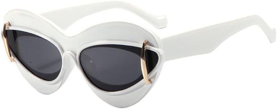 Женские солнцезащитные очки LVTFCO «Кошачий глаз» в двойной оправе с леопардовым принтом, модные, для вечеринок, хип-хопа и уличного стиля, с защитой от УФ-излучения UV400, White
Женские солнцезащитные очки LVTFCO «Кошачий глаз» в двойной оправе с леопардовым принтом, модные, для вечеринок, хип-хопа и уличного стиля, с защитой от УФ-излучения UV400, White