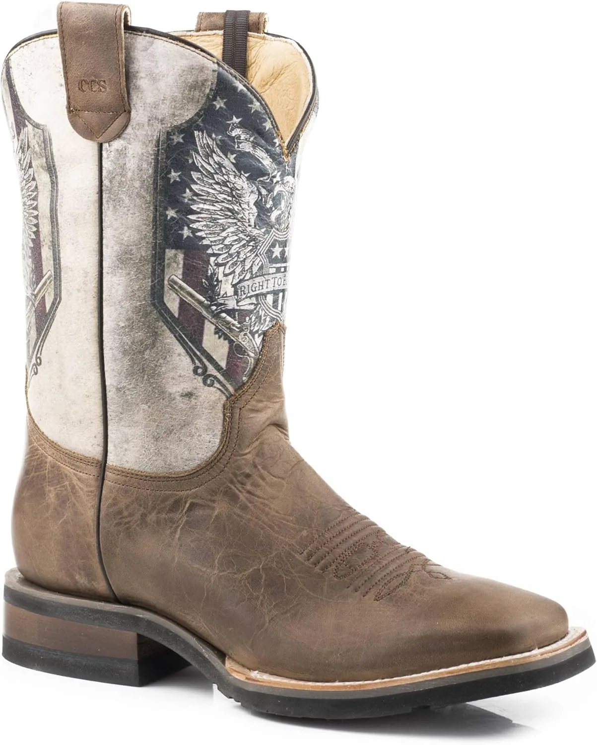 Мужские сапоги ROPER с квадратным носком и вторым поправкой, коричневый
Мужские сапоги ROPER с квадратным носком и вторым поправкой, коричневый