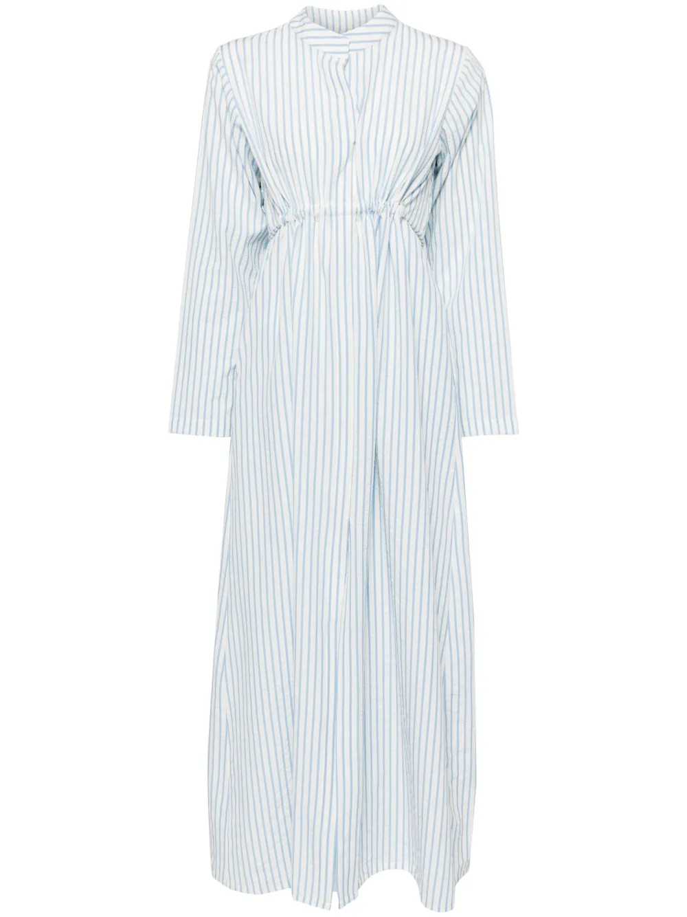 Кафтан в полоску с завязками Bambah, синий
Кафтан в полоску с завязками Bambah, синий