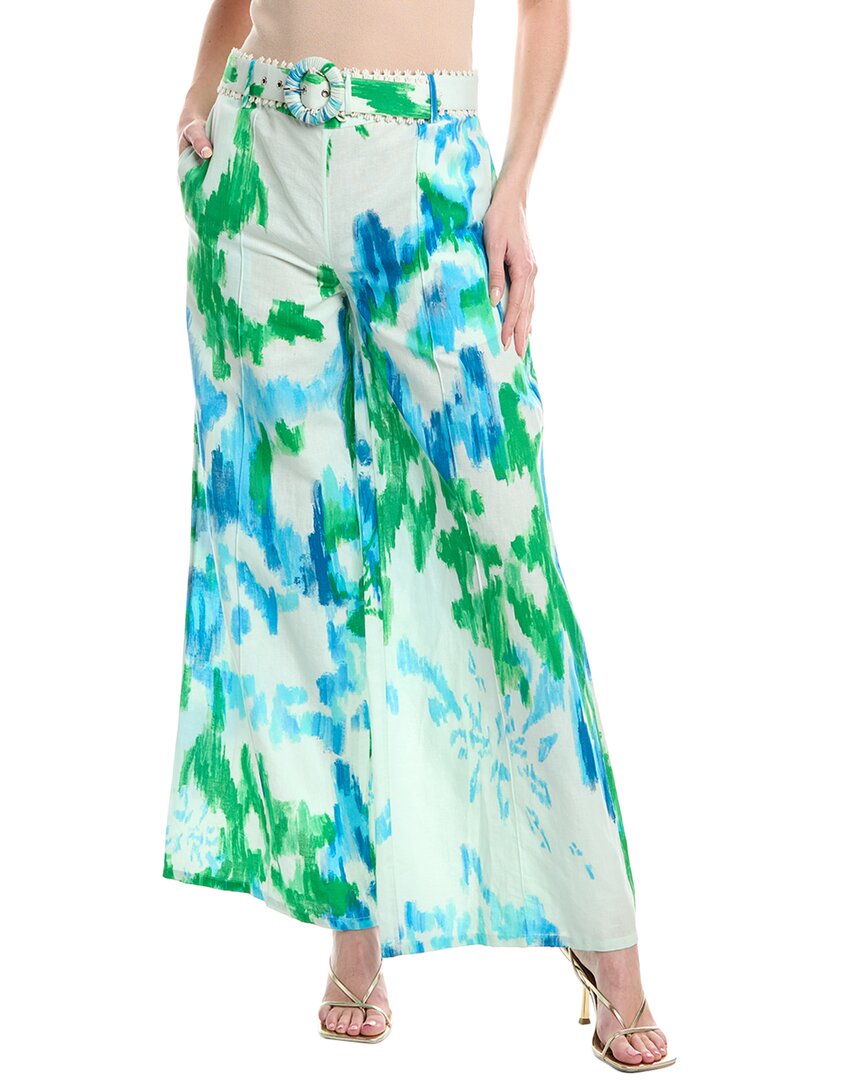 Широкие брюки с ремнем Hemant & Nandita, зеленый
Широкие брюки с ремнем Hemant & Nandita, зеленый