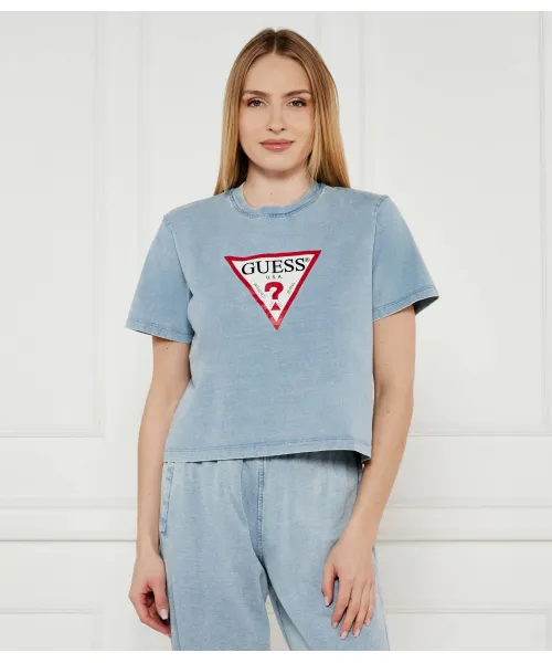 Футболка Relaxed fit Guess Jeans, синий
Футболка Relaxed fit Guess Jeans, синий