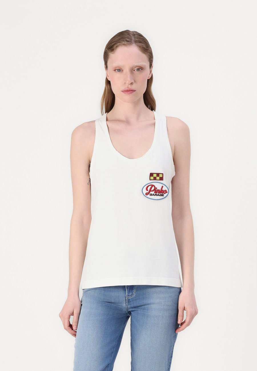 Топ Pinko NOEL, Bianco/White
Топ Pinko NOEL, Bianco/White