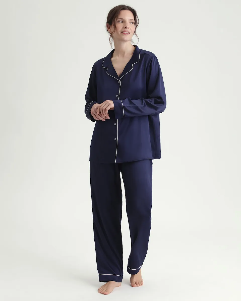 Длинные пижамы для женщин Dim, синий
Длинные пижамы для женщин Dim, синий