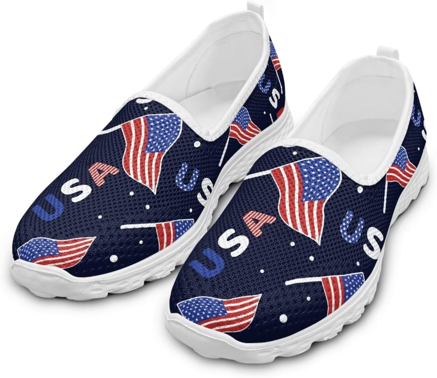 Кроссовки Jeiento с американским флагом для женщин и мужчин, кеды для Дня независимости, сетчатые спортивные кроссовки, низкие плоские кроссовки для путешествий, Usa Flag 4th of July
Кроссовки Jeiento с американским флагом для женщин и мужчин, кеды для Дня независимости, сетчатые спортивные кроссовки, низкие плоские кроссовки для путешествий, Usa Flag 4th of July