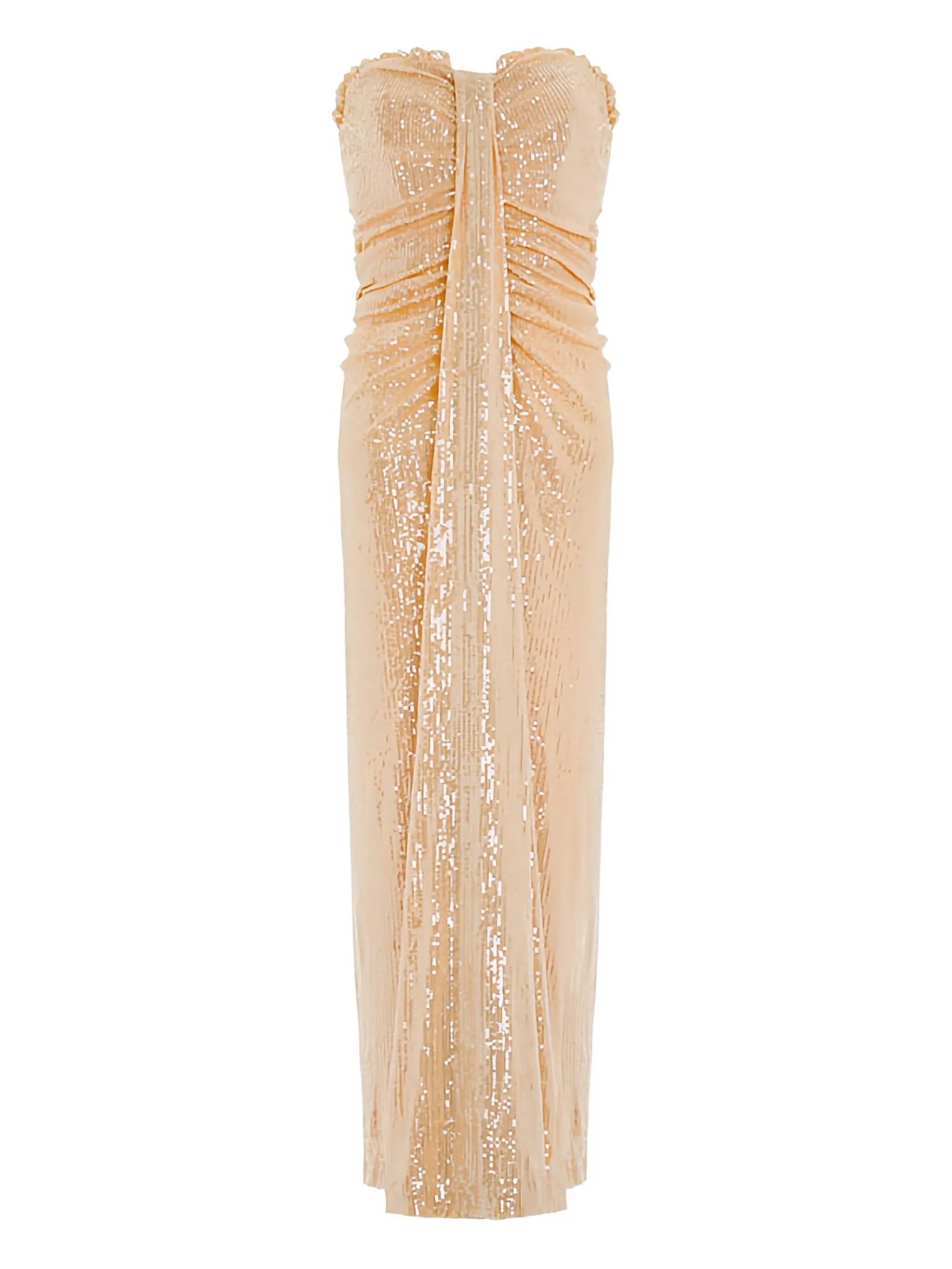 Платье Amora без бретелей Needle & Thread, золотистый
Платье Amora без бретелей Needle & Thread, золотистый