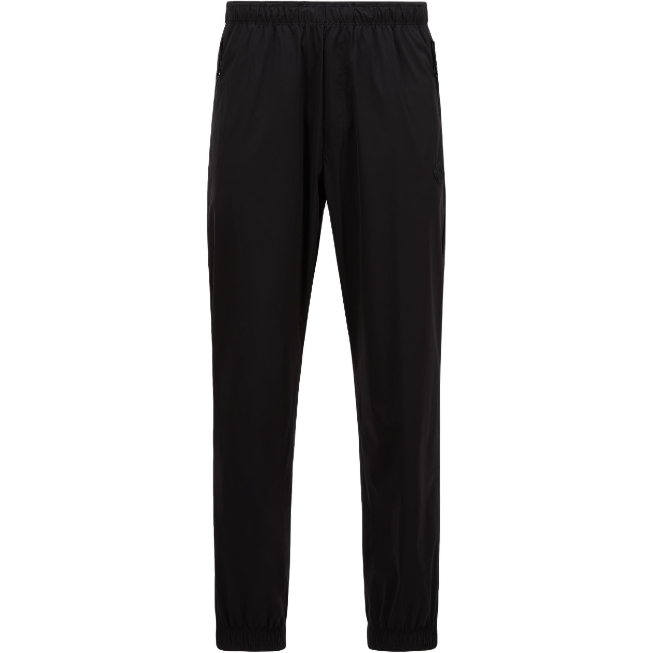 Брюки с манжетами и нашивкой с логотипом Moncler, черный
Брюки с манжетами и нашивкой с логотипом Moncler, черный