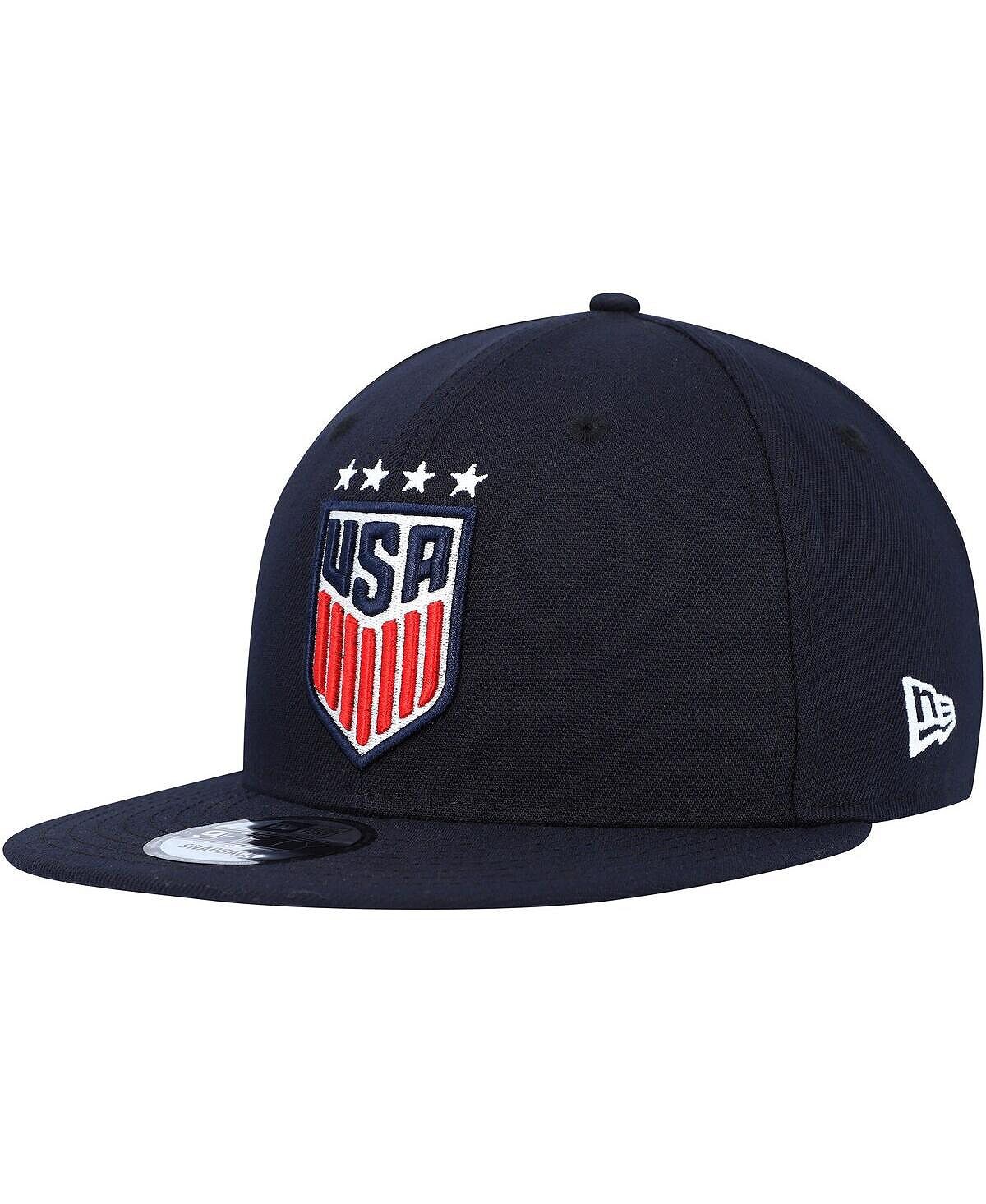 Мужская темно-синяя бейсболка USWNT Team Basic 9FIFTY Snapback New Era
Мужская темно-синяя бейсболка USWNT Team Basic 9FIFTY Snapback New Era
