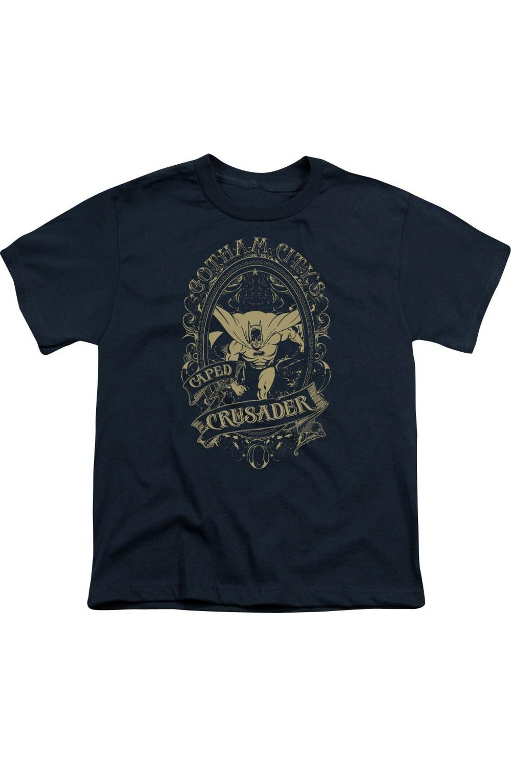 Футболка с коротким рукавом DC Comics Gotham Crusader для детей Gildan, темно-синий
Футболка с коротким рукавом DC Comics Gotham Crusader для детей Gildan, темно-синий