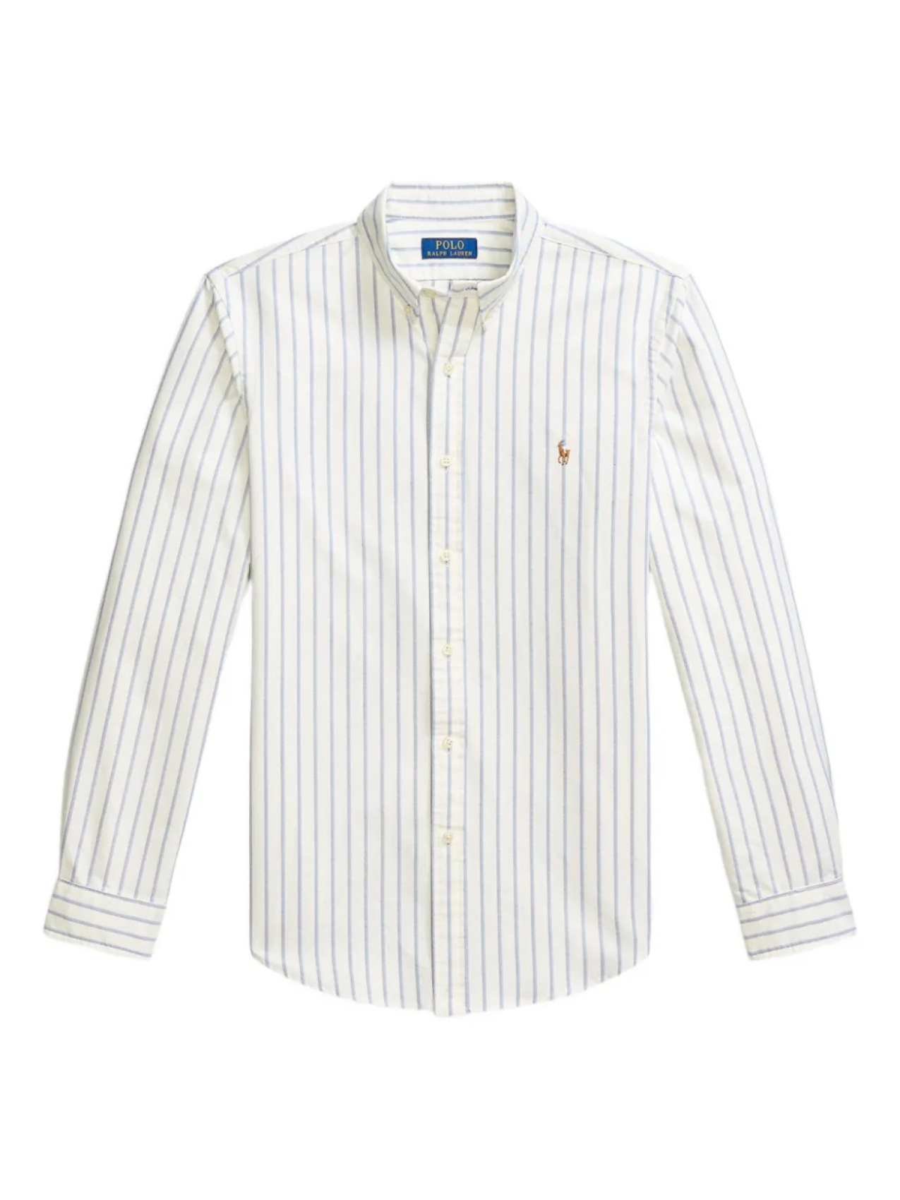 Полосатая рубашка на пуговицах Polo Ralph Lauren, белый
Полосатая рубашка на пуговицах Polo Ralph Lauren, белый