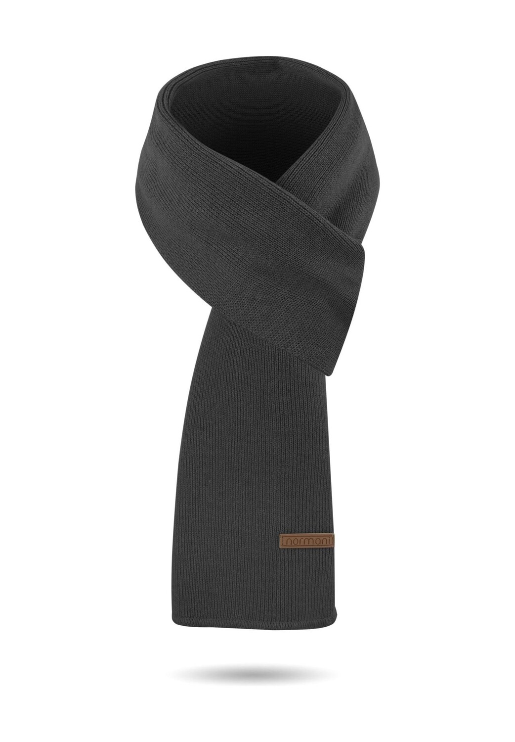 Шарф из мериносовой шерсти гладкий Yuma normani, антрацит
Шарф из мериносовой шерсти гладкий Yuma normani, антрацит