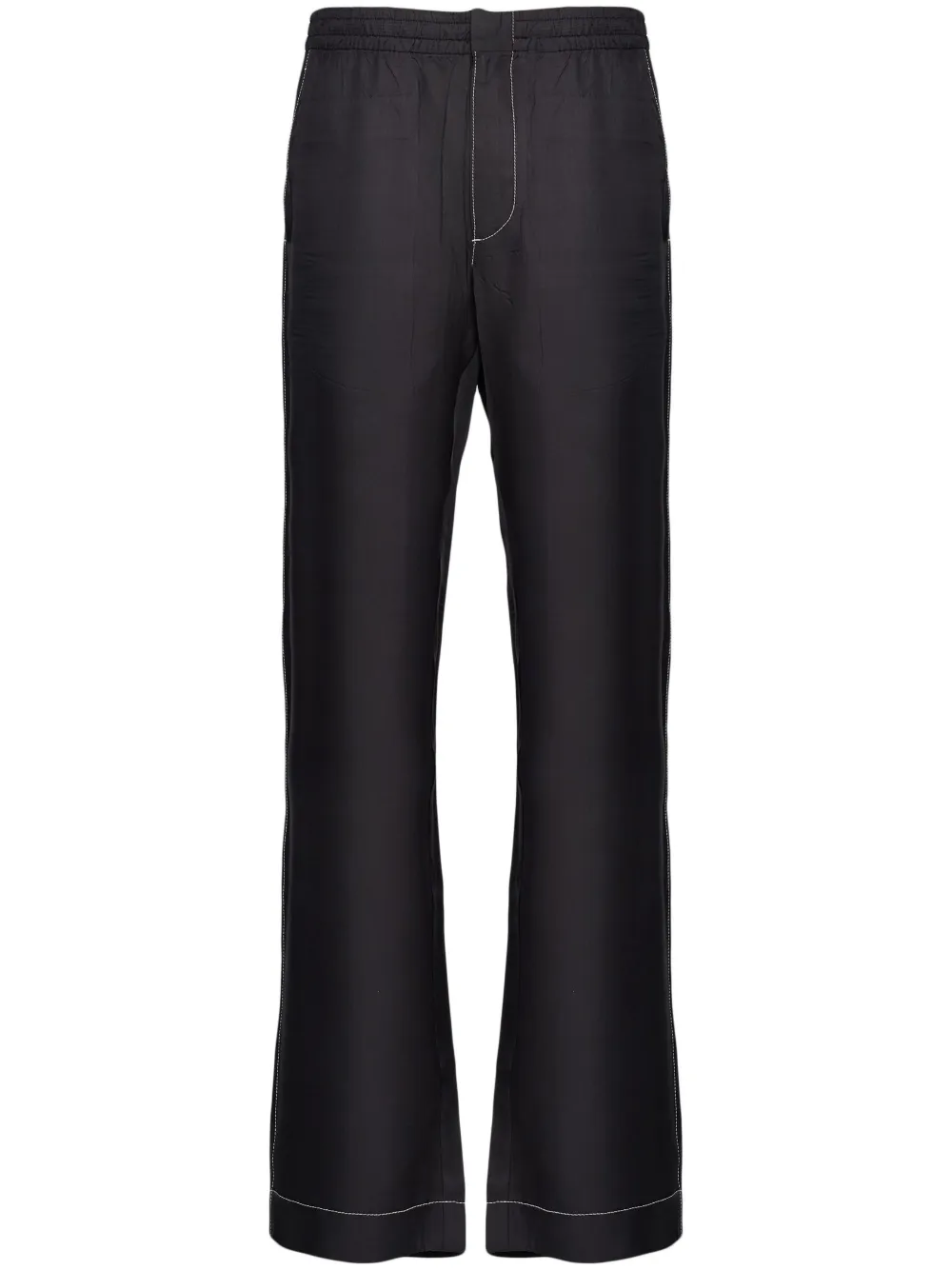 Брюки с кулиской Prada, черный 
Брюки с кулиской Prada, черный