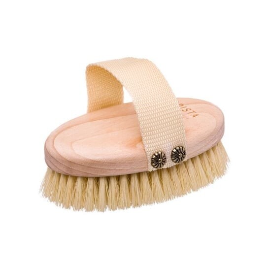 Натуральная массажная щетка для тела Tampico Brista.
Натуральная массажная щетка для тела Tampico Brista.