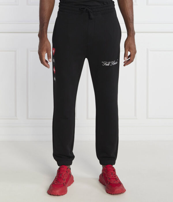 Брюки с манжетами Regular fit Hugo, черный
Брюки с манжетами Regular fit Hugo, черный